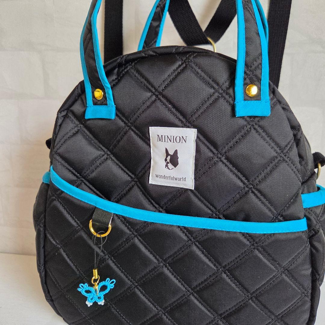 えり様　3way リュック(M)　ナイロンオックスキルト　ハンドメイド