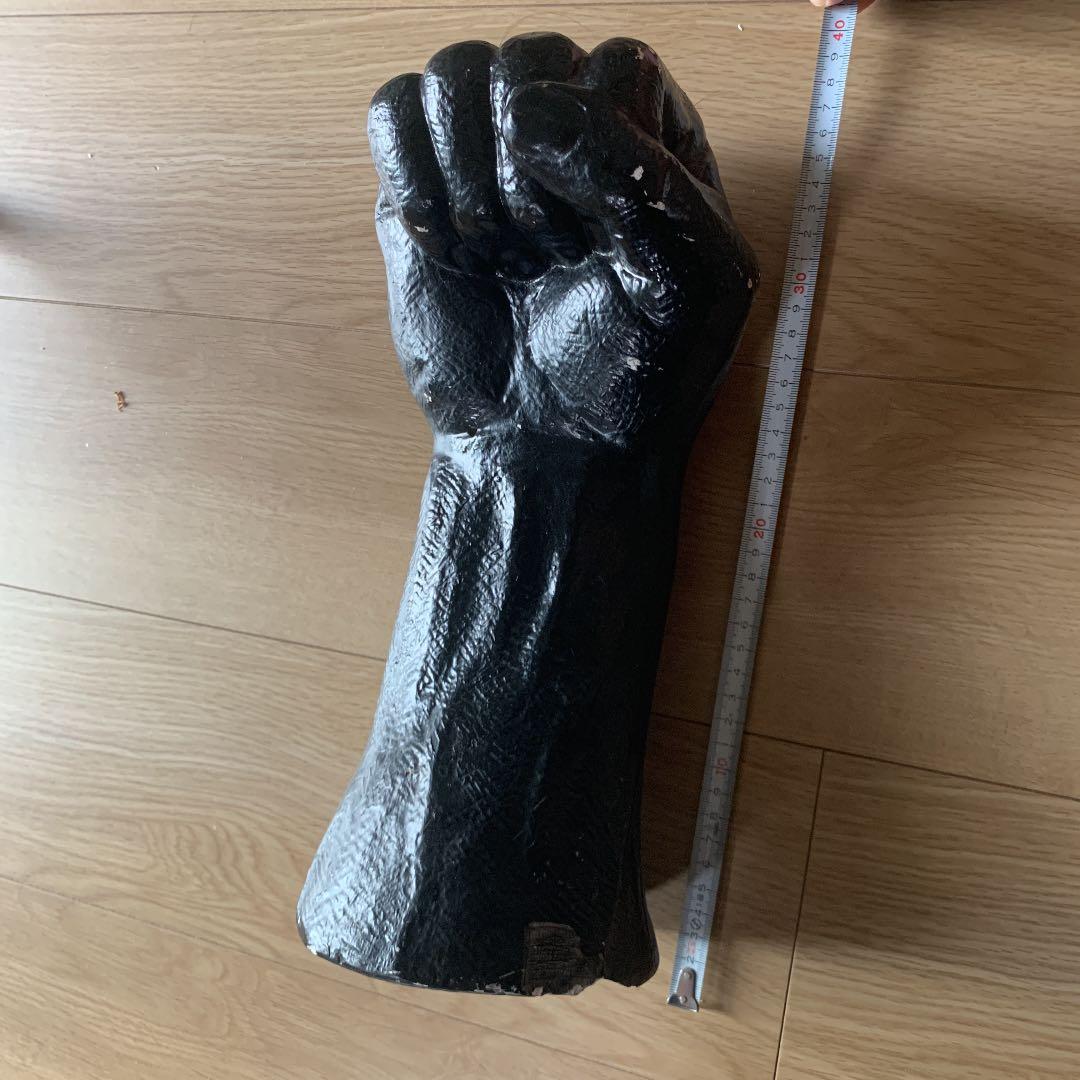 超貴重　ブラックパワー　置物