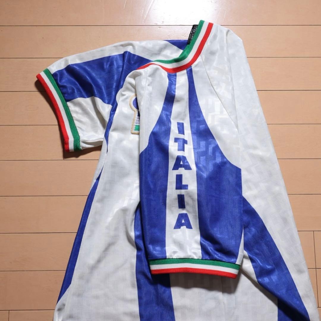 95年 NIKE サッカー イタリア代表 ユニフォーム ゲームシャツ UK L