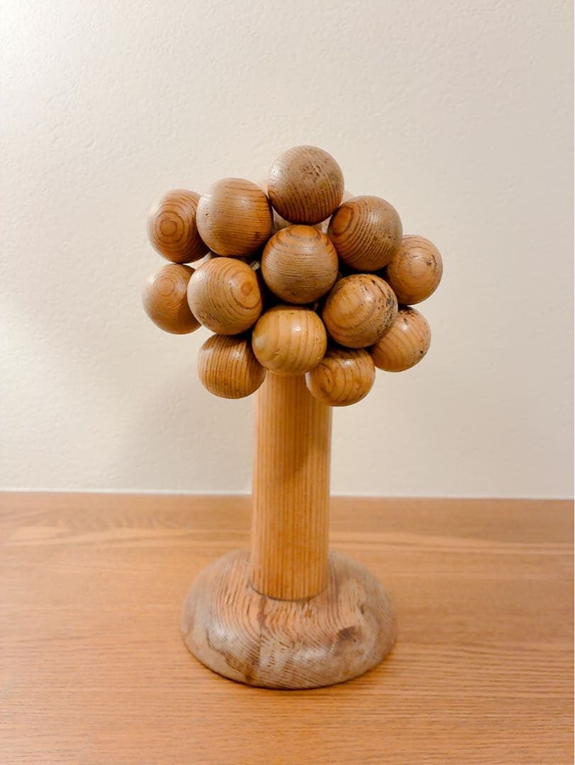 北欧アーリッカ木製(パイン＝松)、Kurki(黒鶴) 置物 : ヴィンテージ