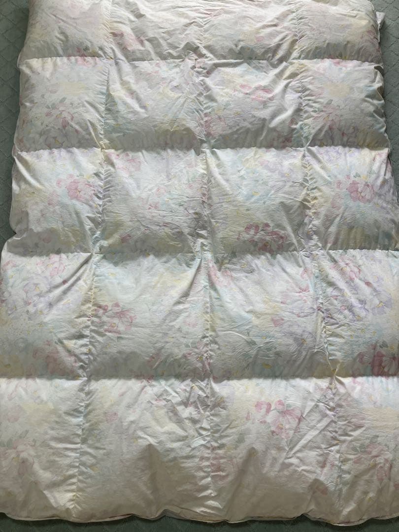 送料込♪羽毛掛けふとん シングルサイズ/150×210㎝♪