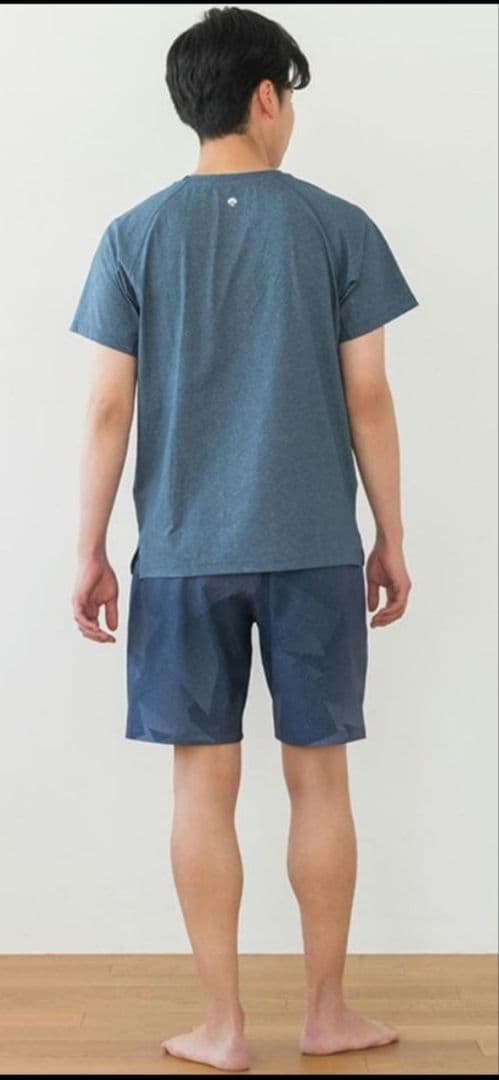 新品未使用 LAVA メンズ Tシャツ&ショートパンツ ホットヨガ セット L