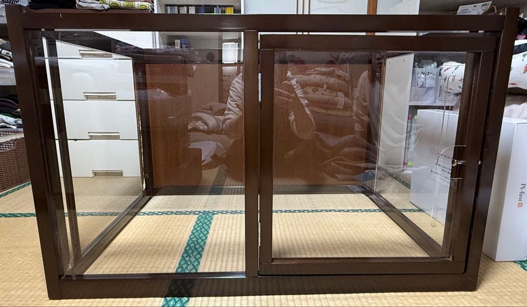 ペッツファーストオリジナルサークル　レギュラー　アクリルタイプ　ダークブラウン