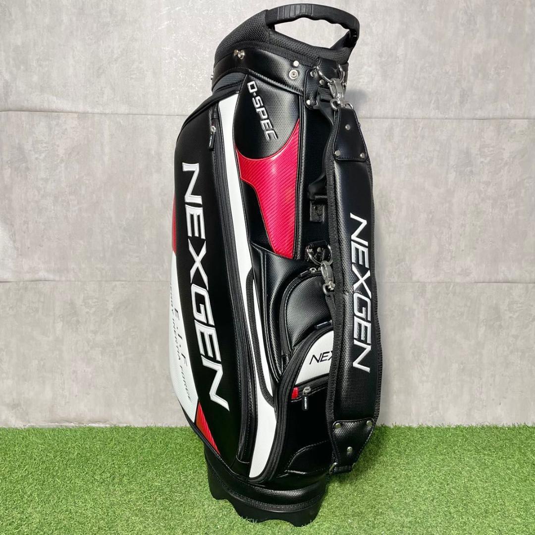 【美品】NEXGEN ネクスジェン キャディバッグ ゴルフバッグ スタンド 軽量