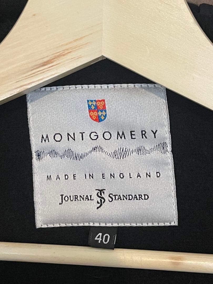 ジャーナルスタンダード×モンゴメリーダッフルコートブラックサイズ40未使用