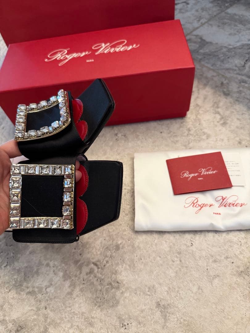 Roger Vivieミュール37ビジュー