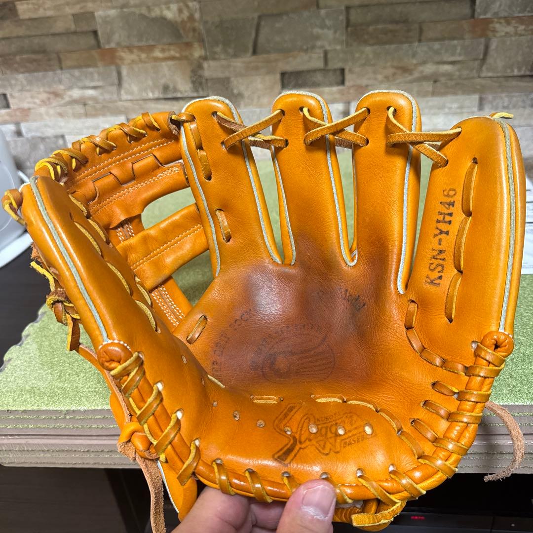 Slugger Aggressive 軟式用グローブ オレンジ