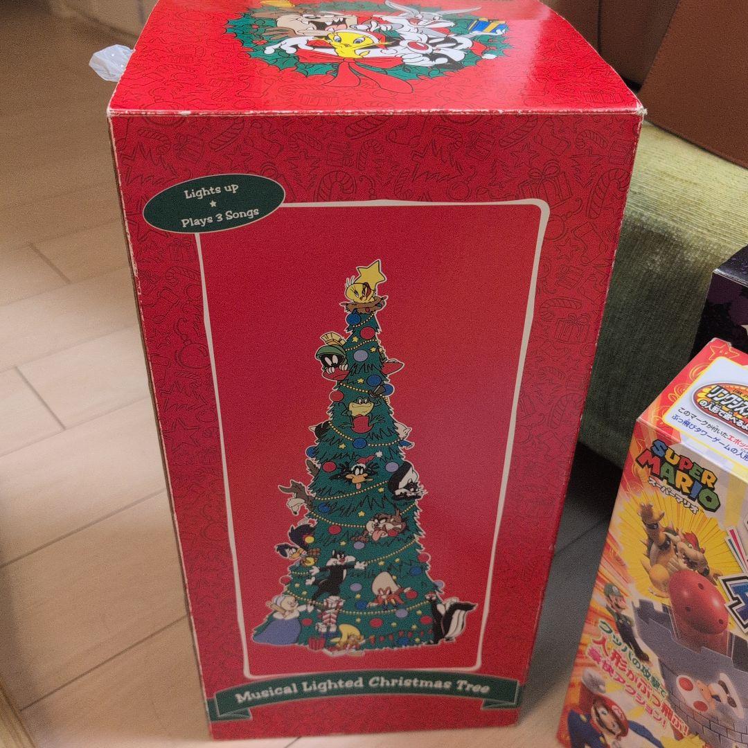 ディズニーキャラクター装飾 LEDライト付きクリスマスツリー 約30cm