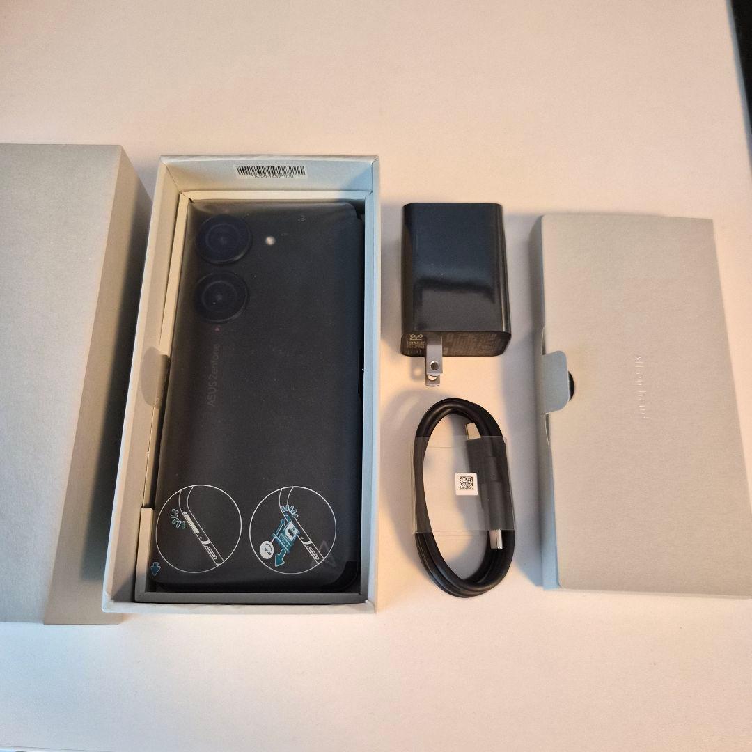 ASUS Zenfone10 128GB ミッドナイトブラック SIMフリー