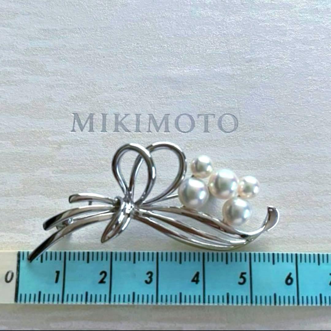 MIKIMOTO シルバー パール ブローチ 人気完売　現行品　花束➋