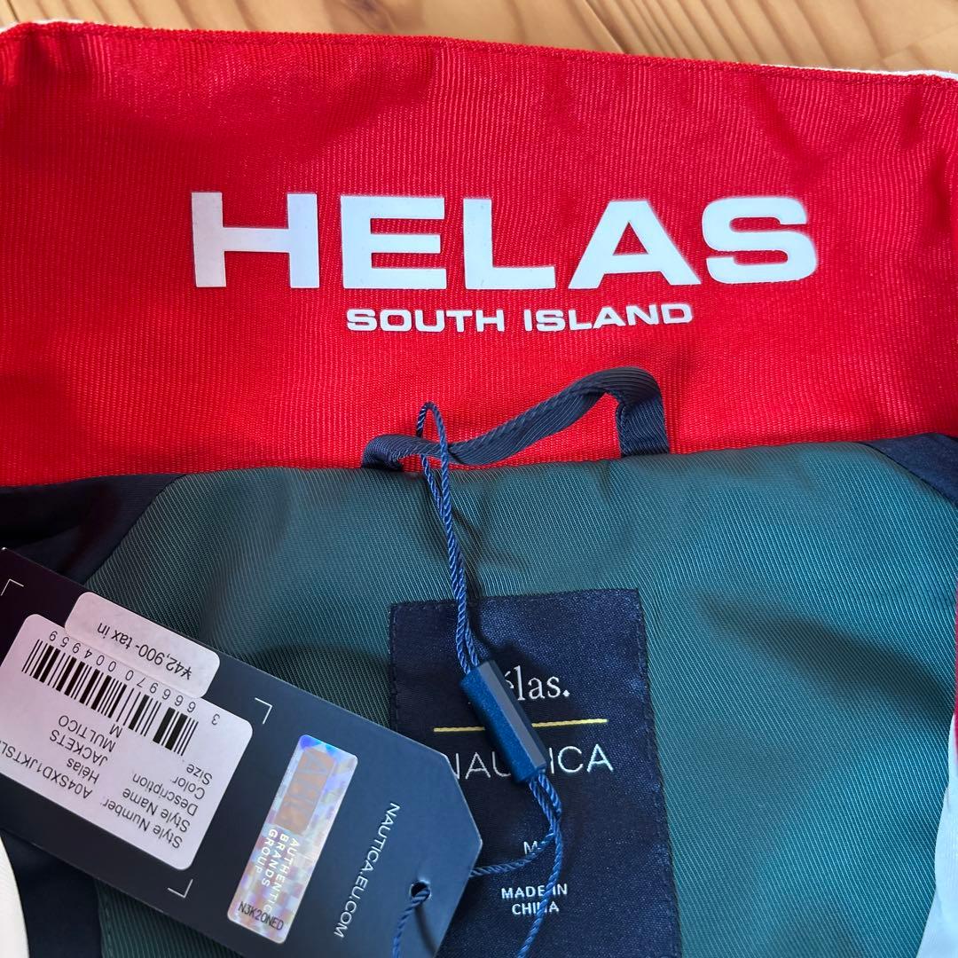新品未使用　helas nautica ナイロンジャケット　マルチカラー