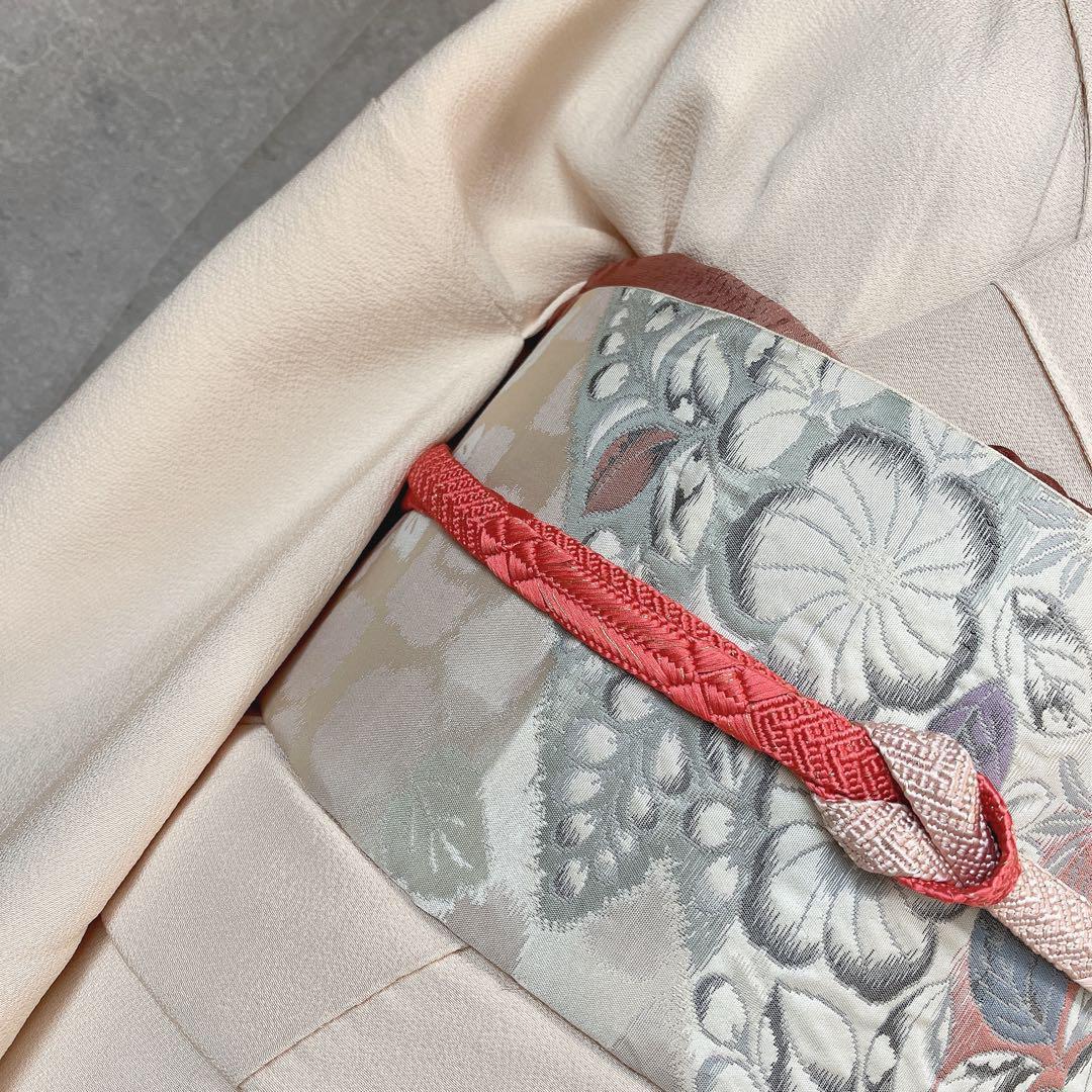 訪問着フルセット　着物　正絹　辻ヶ花　大人ピンク　K4