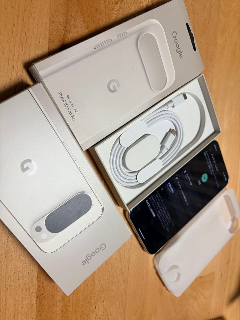 交换品 Google pixel 10 pro XL 256G ポーセリン