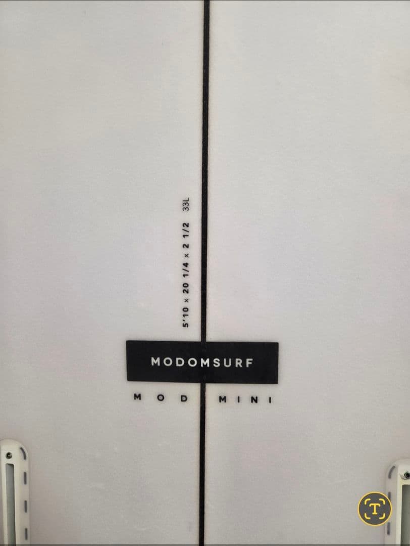 MODOM SURF ファンボード ホワイト　5'10 33L