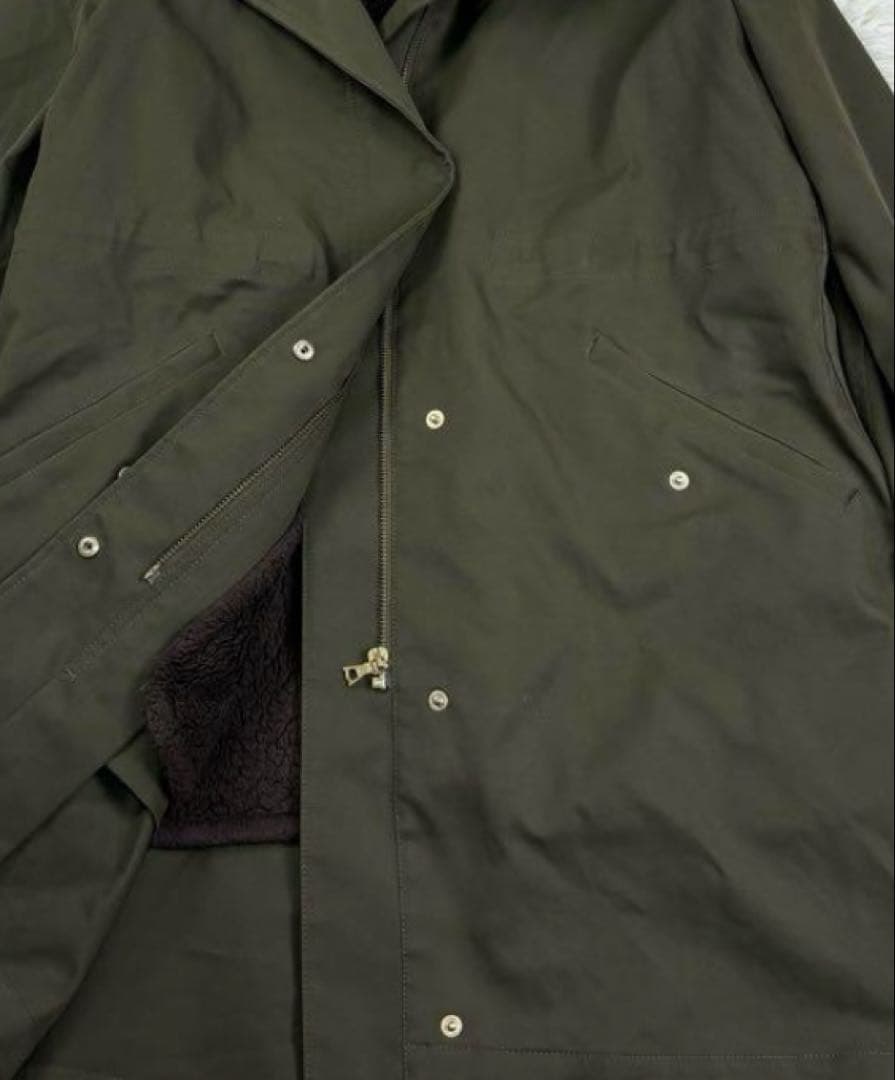 マッキントッシュフィロソフィー モッズコート　ボアライナー　カーキ