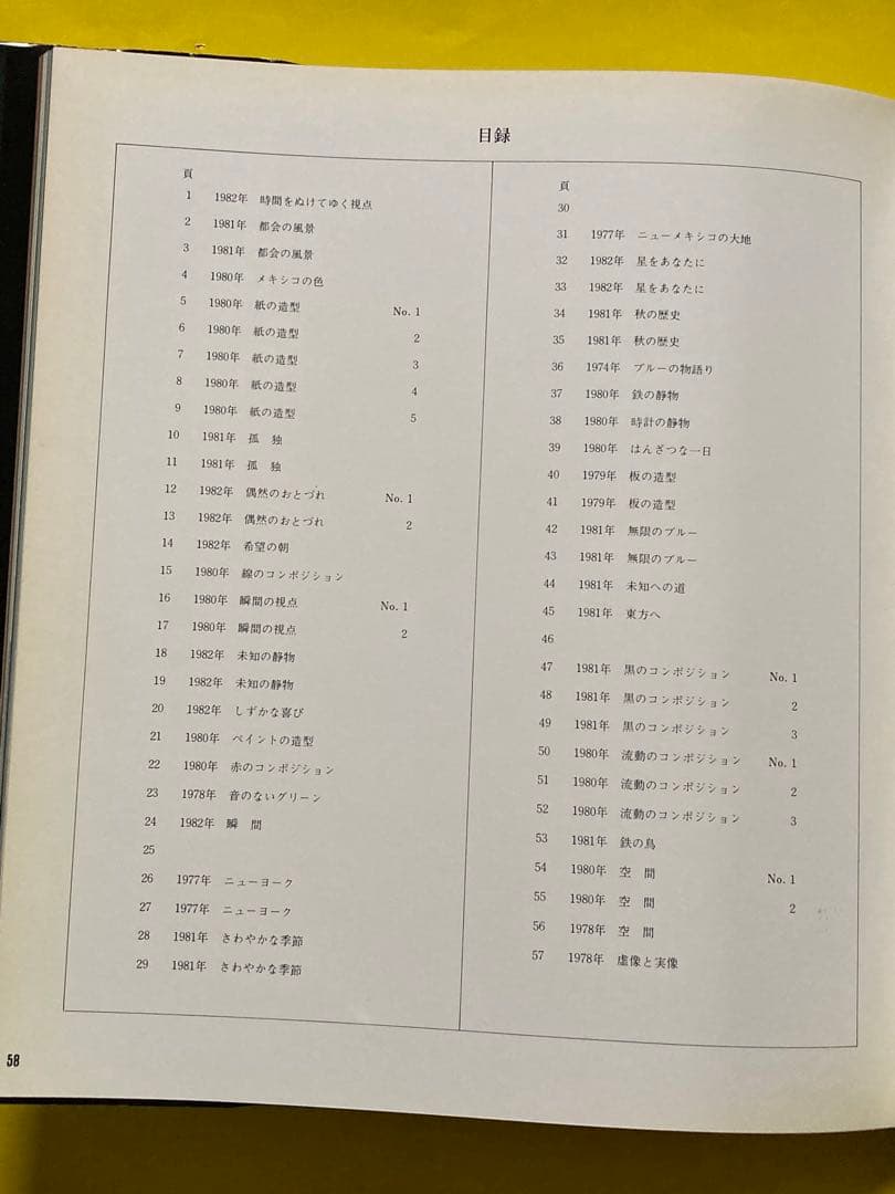 山沢英子　写真集　私の現代