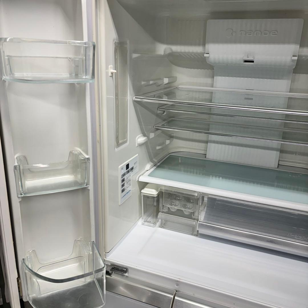 564 パナソニック　大型冷蔵庫　400L強　小型　家庭用　観音開き　自動製氷