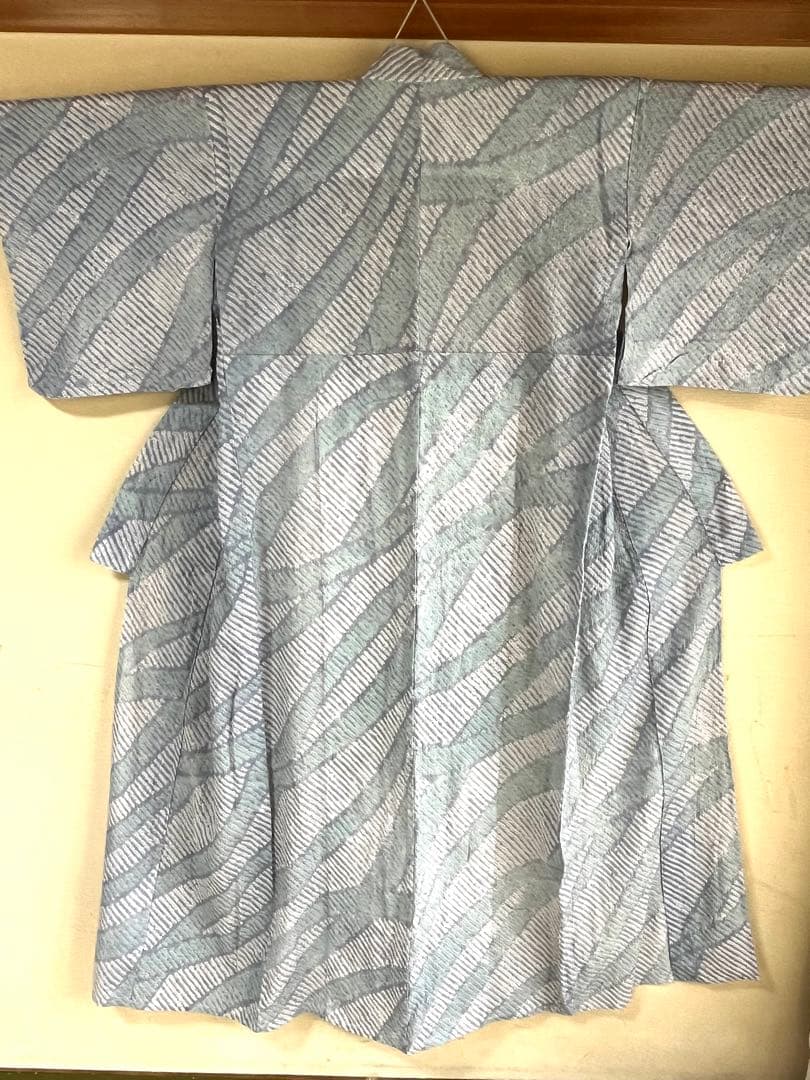 有松鳴海絞り　浴衣　（201）