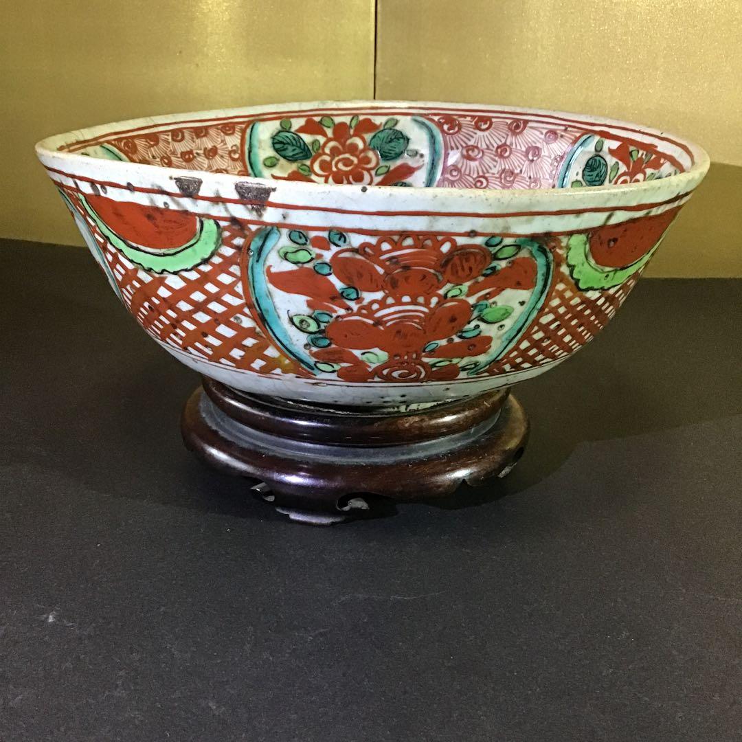 古赤絵　時代物　室町時代　　B I