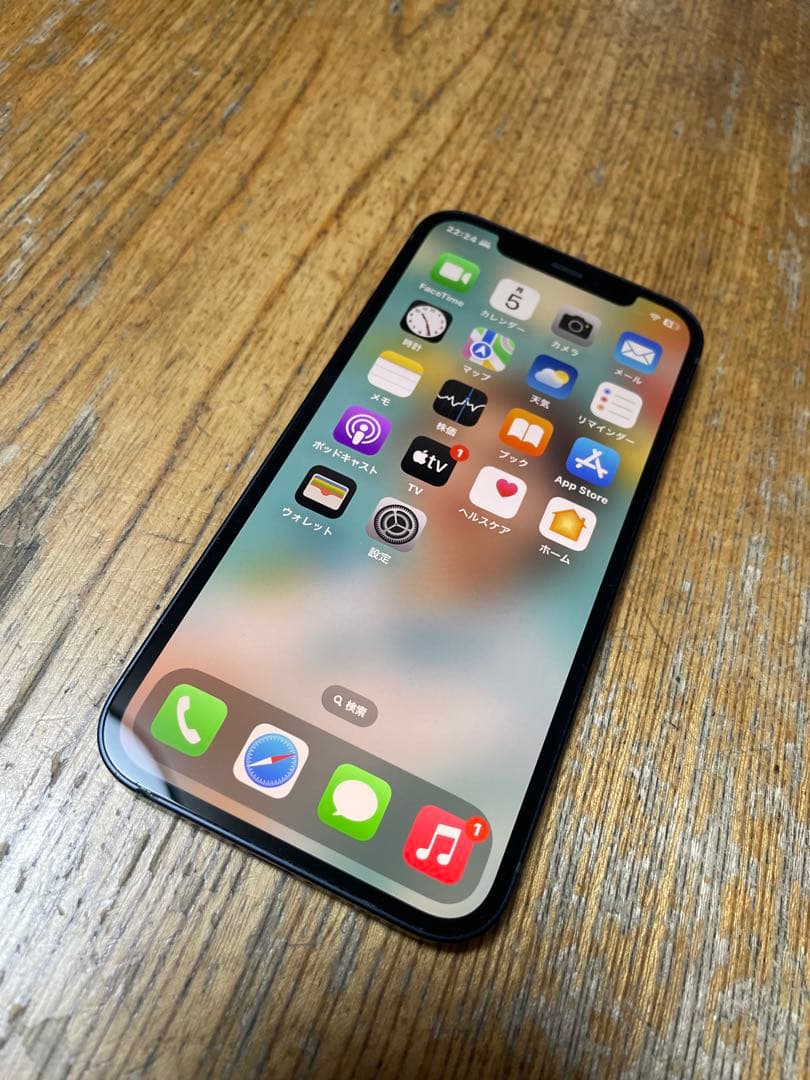 Apple iPhone 12 ブラック 本体64GBバッテリー最大容量92%