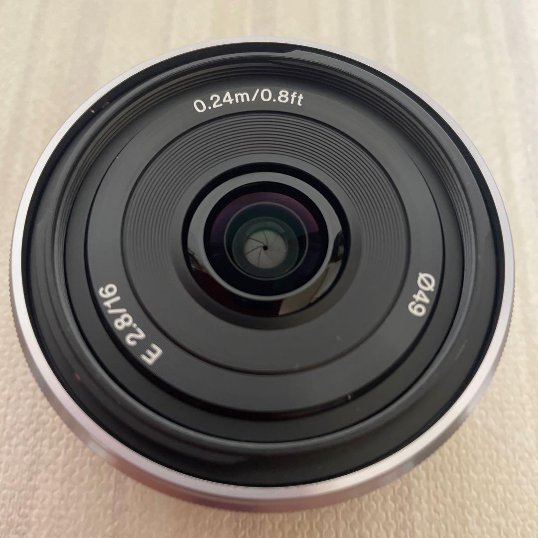 SONY Eマウント E16mm F2.8 焦点レンズ レンズカバー