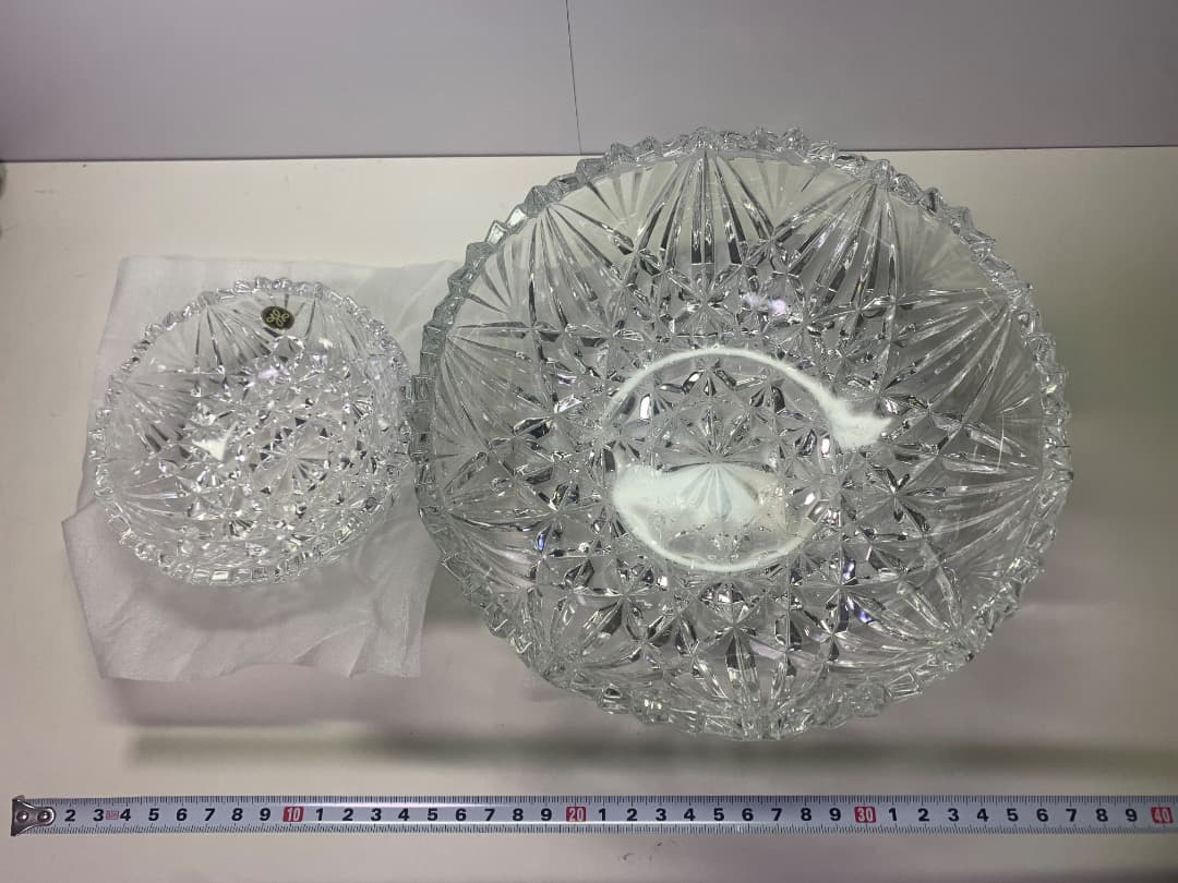 HOYA クリスタルサラダボール大・1 小・5セット