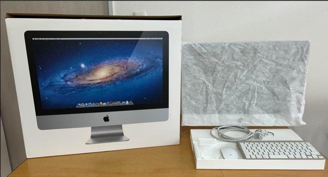 iMac21.5インチ　箱付き アップル