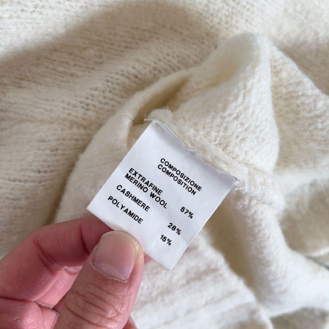 filippo de laurentiis ウールカシミヤニット サイズ46