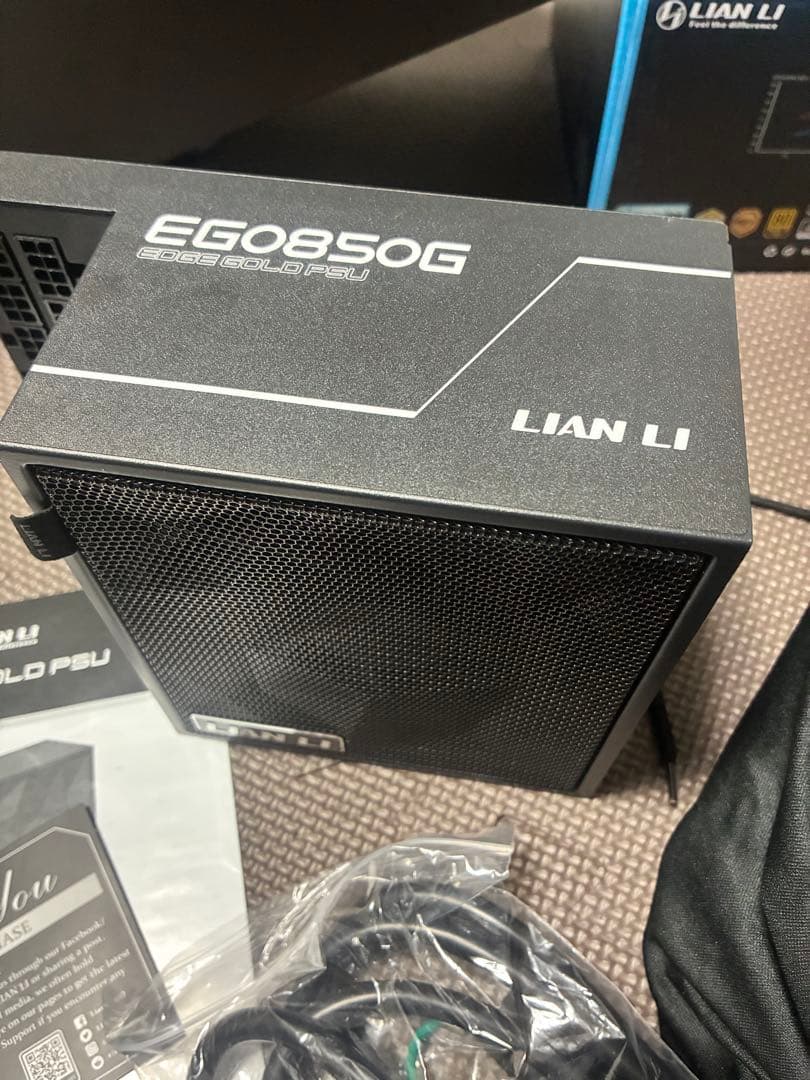 s*e様 LIAN LI EG0850G 80 PLUS GOLD PSU（中古