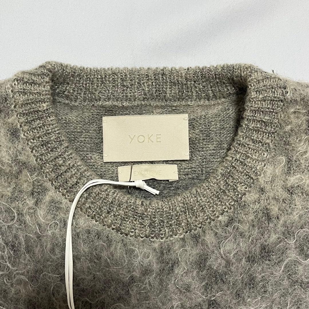 【試着のみ】YOKE ARKnets 別注　グラデーションニット　サイズ3