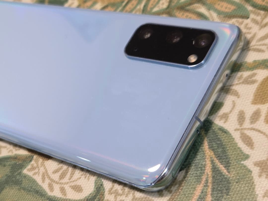 【美品】Galaxy S20 5G 128GB クラウドブルー SIMフリー