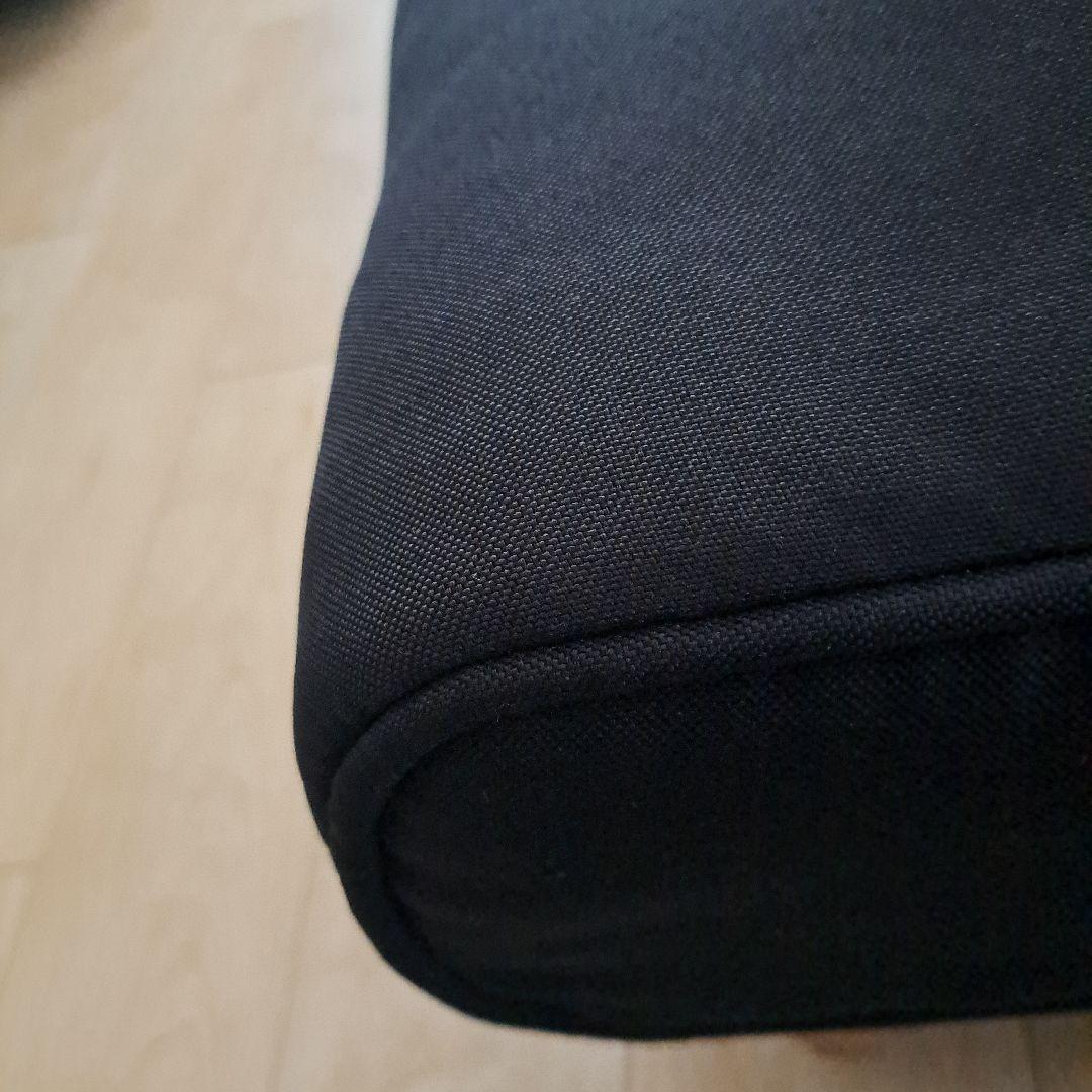 DORIS 3人掛けソファーベット180cm ブラック カバー付 さいたま