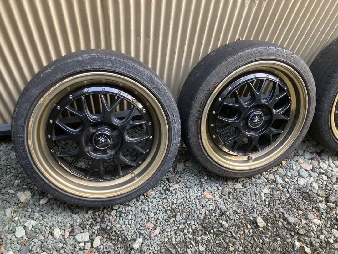 しんちゃんさん専用② ブラックダイヤモンド　16インチ　軽自動車