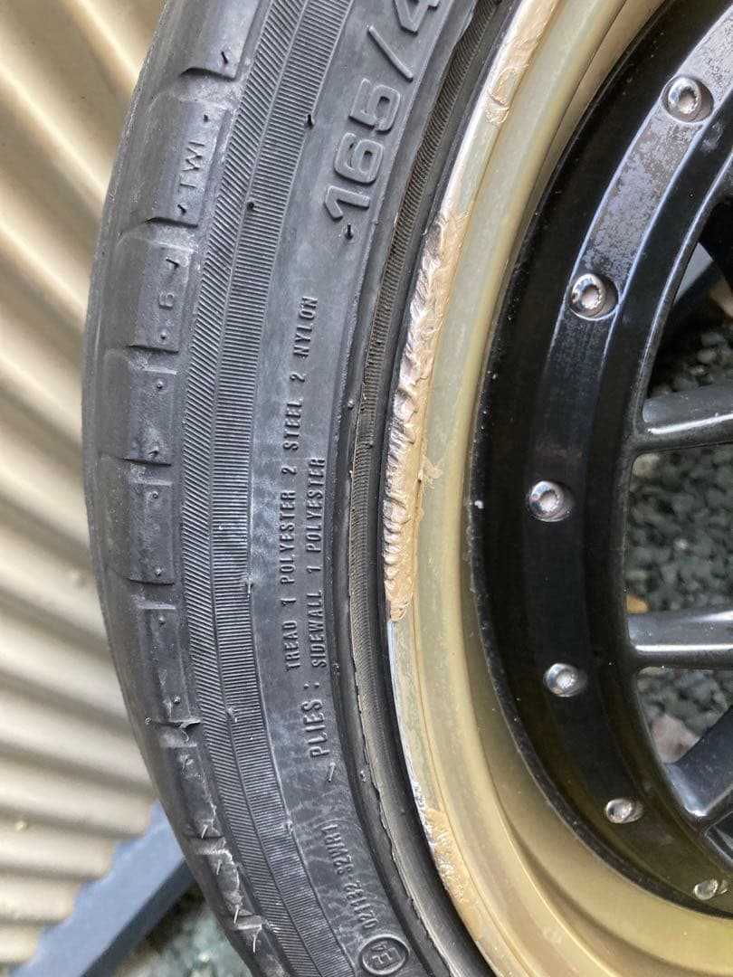 しんちゃんさん専用② ブラックダイヤモンド　16インチ　軽自動車