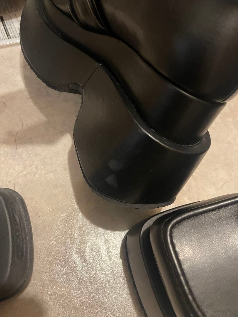 Glam Lips VOLUME ソール ローファー 厚底9cm