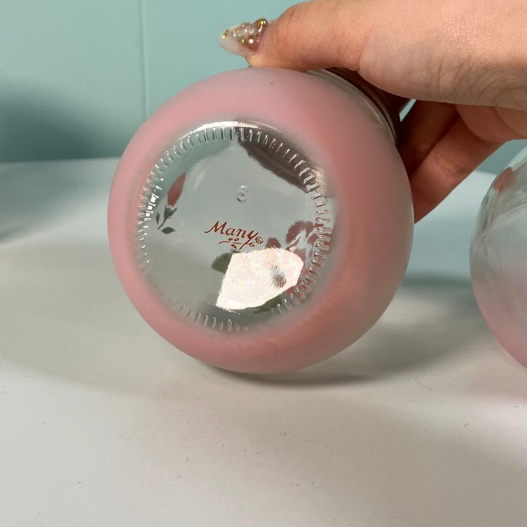 Many マニーローズ ガラス キャニスター　6個セット✨