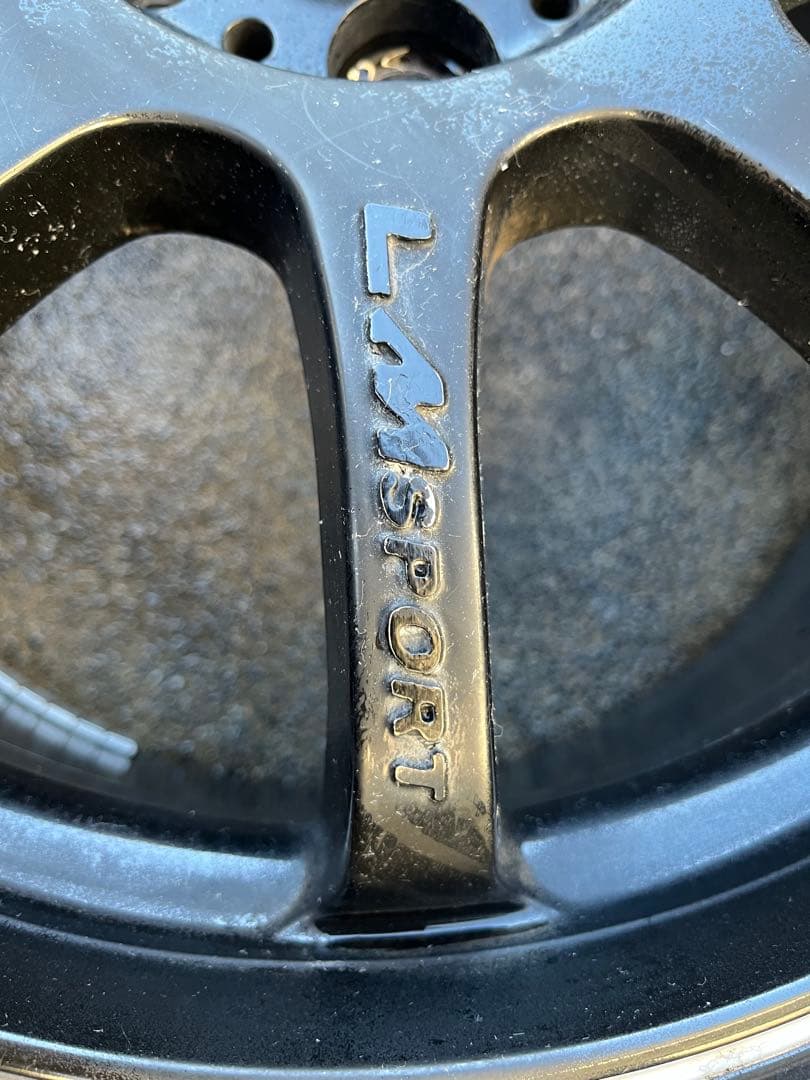 ヨコハマ ブルーアース付 17インチ タイヤホイール4本 ガリ傷あり 送料込