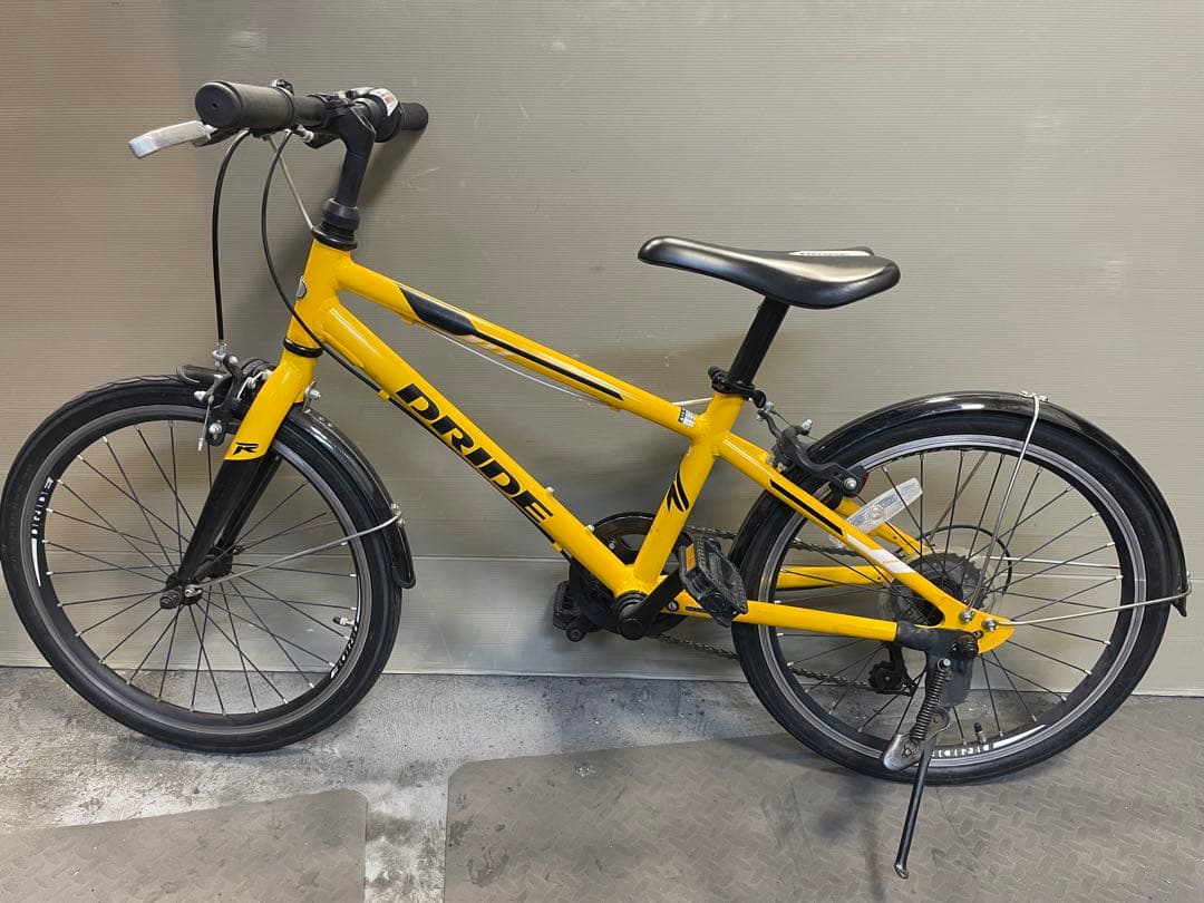 中古子供自転車 20インチ 軽量アルミフレーム 点検整備済み