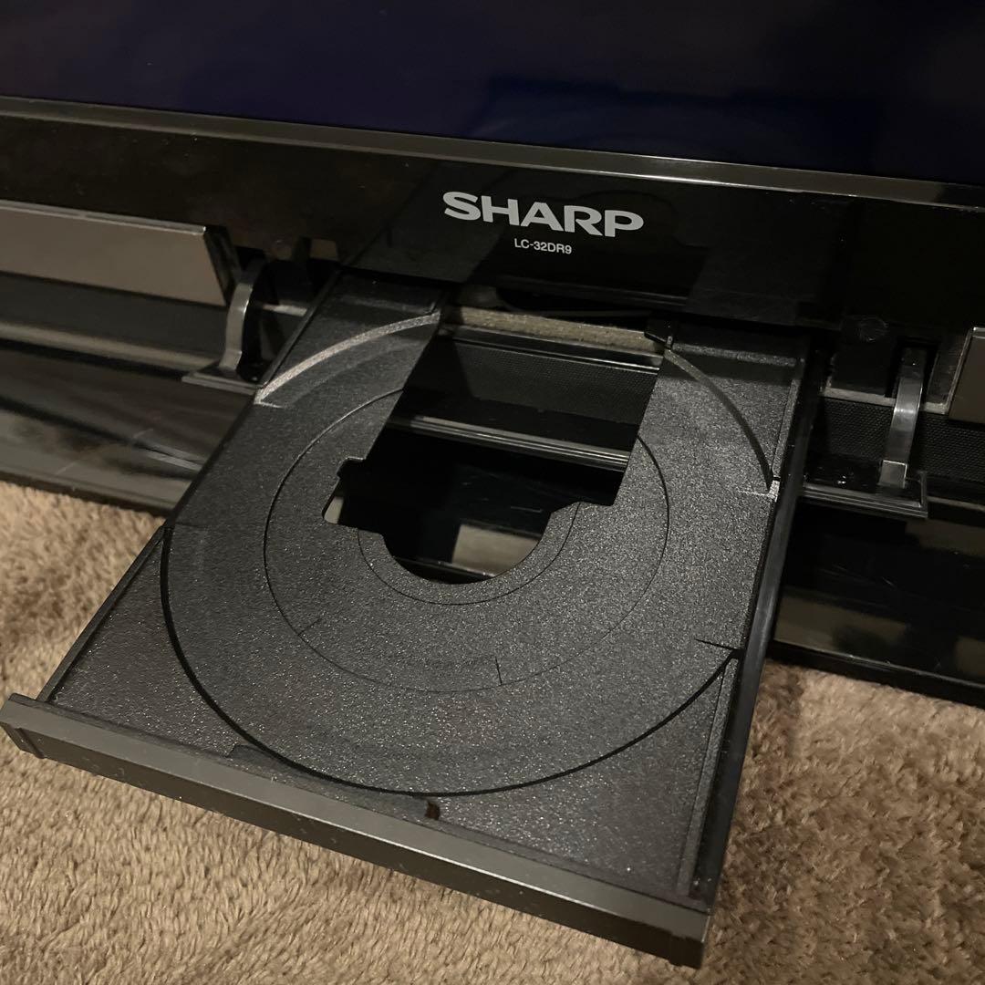 ブルーレイレコーダー、HDD500GB内蔵 32型 シャープ LED液晶テレビ