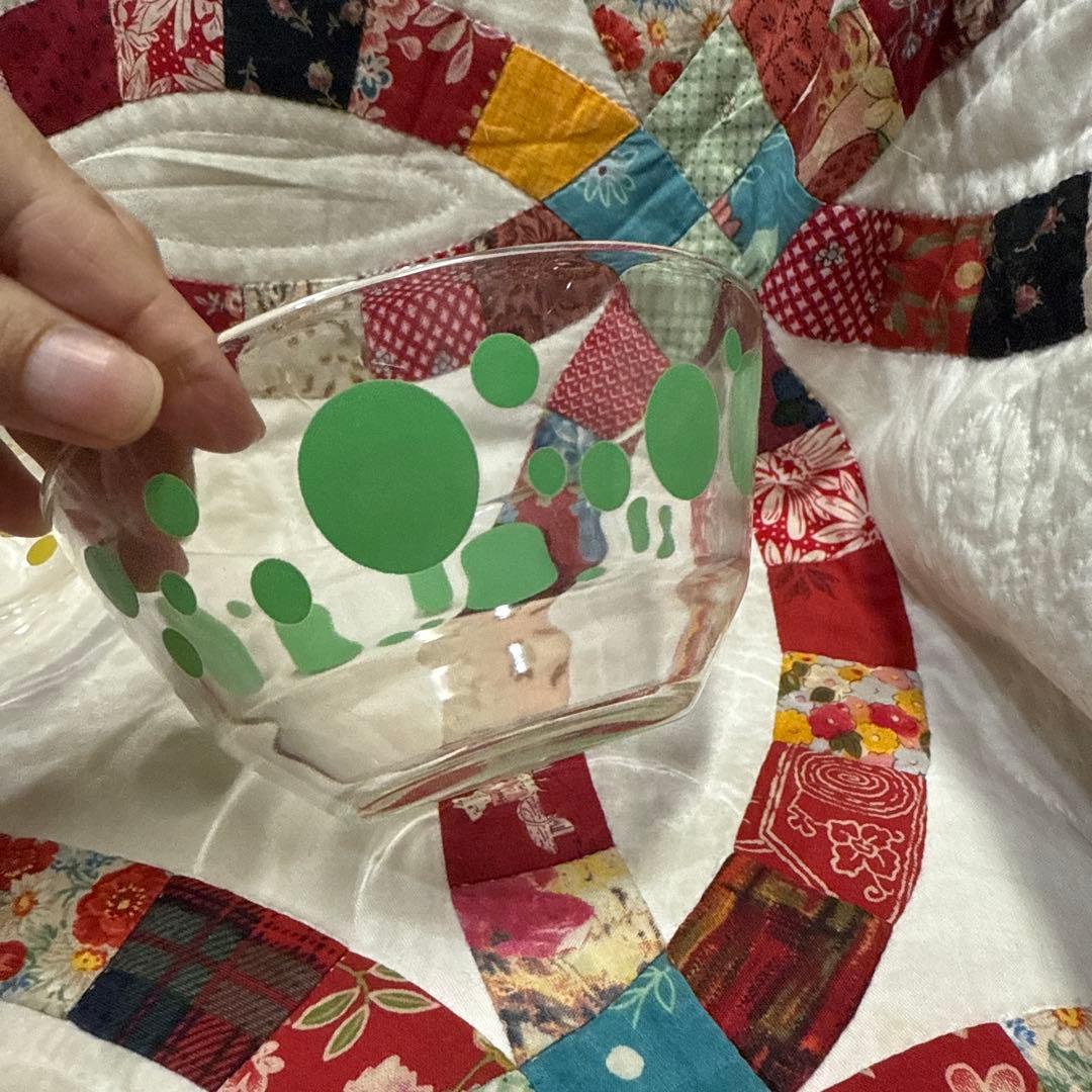 フェデラルfederalアンティークドットボウル