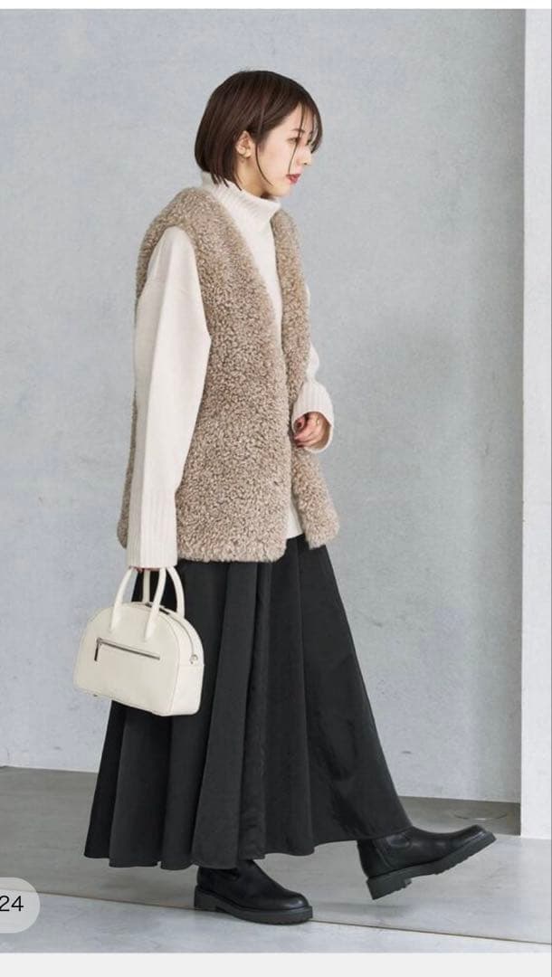 ルタロン3.5cmトラックソールフィットショートブーツ 黒