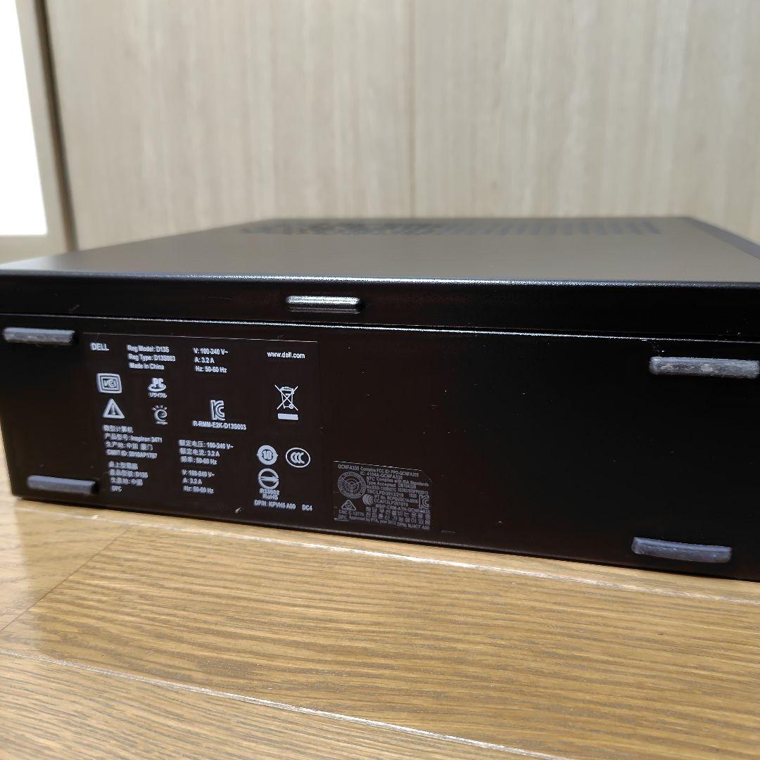 dell デスクトップパソコン　Inspiron 3471