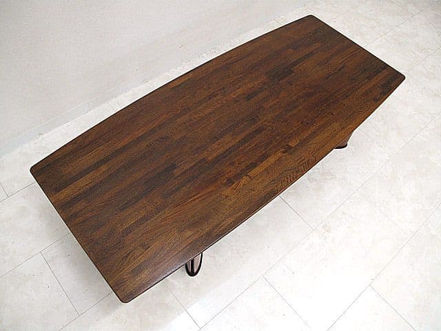 カリモク「ビベンテ」花梨無垢材センターテーブル 　リビングテーブル ローズウッド