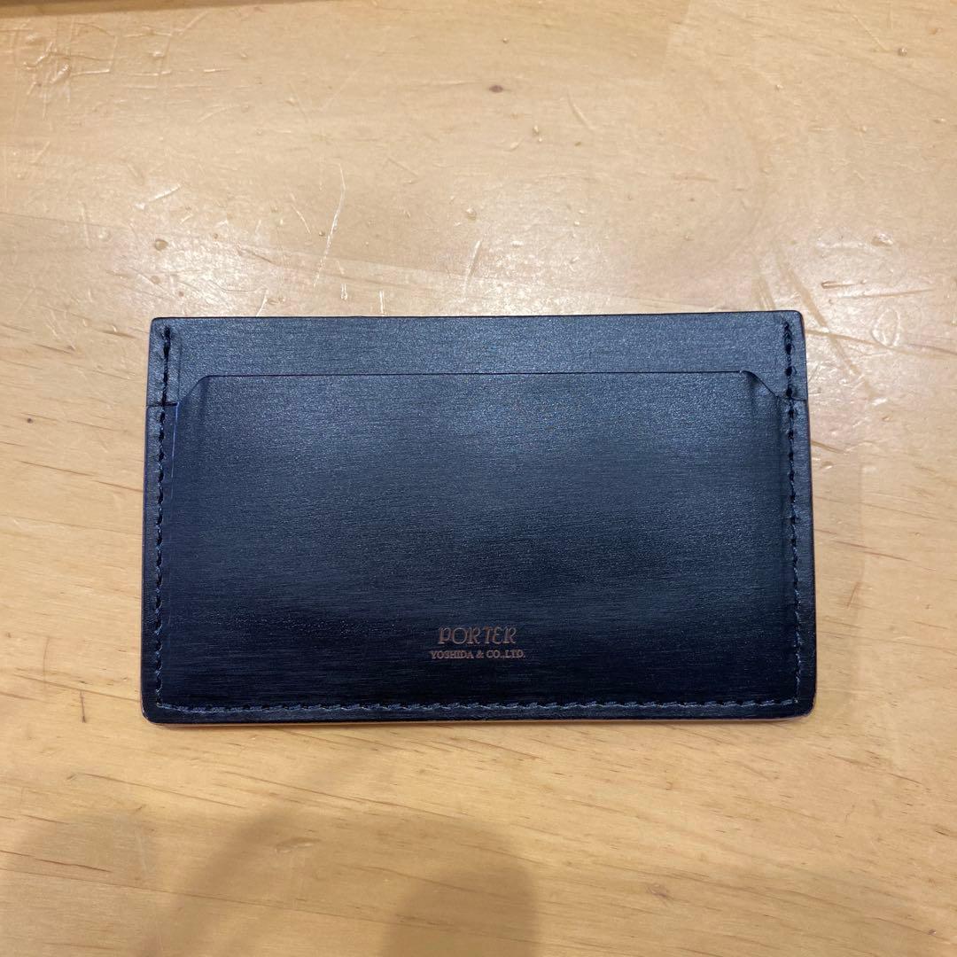 PORTER ブラック カードケース 付属品付き