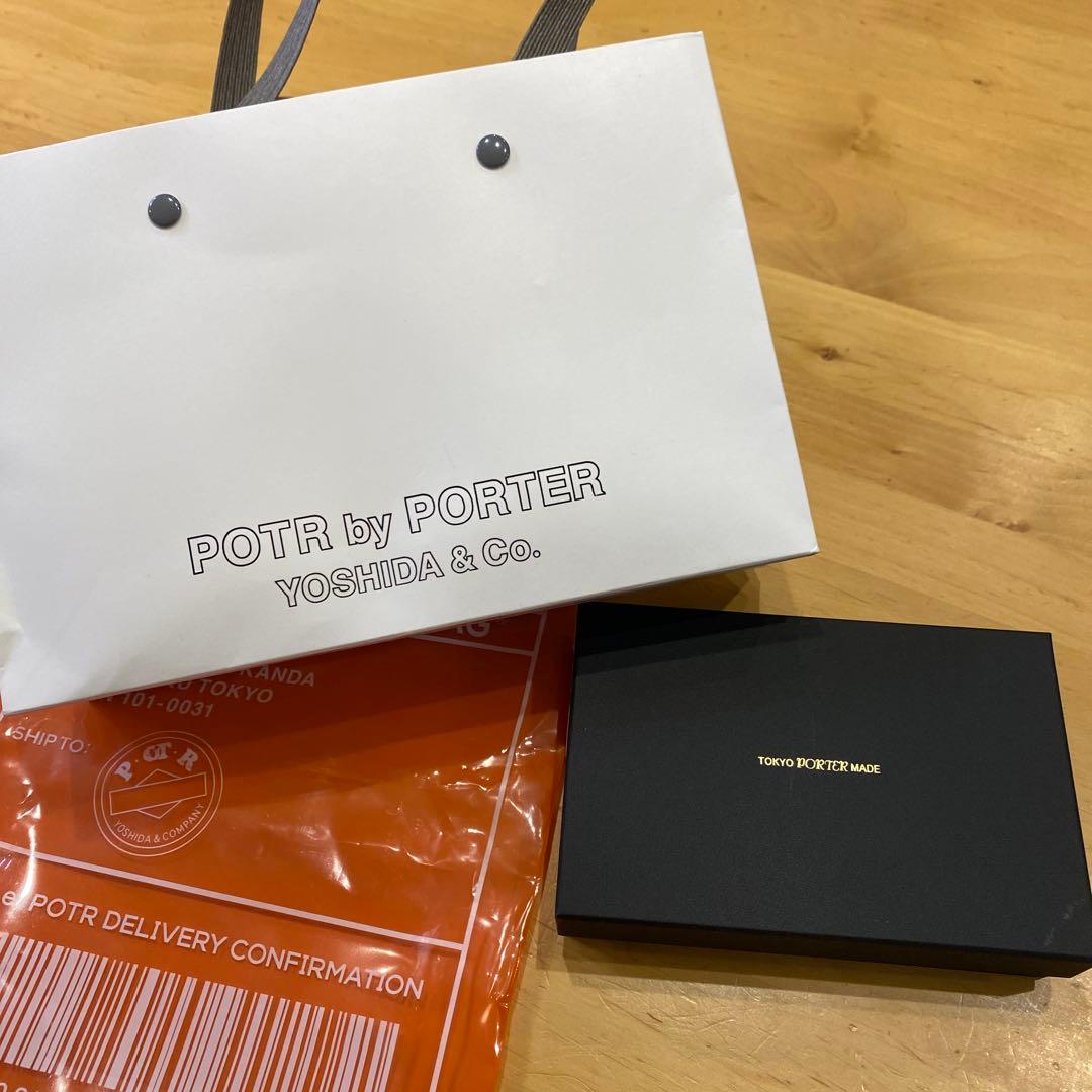 PORTER ブラック カードケース 付属品付き
