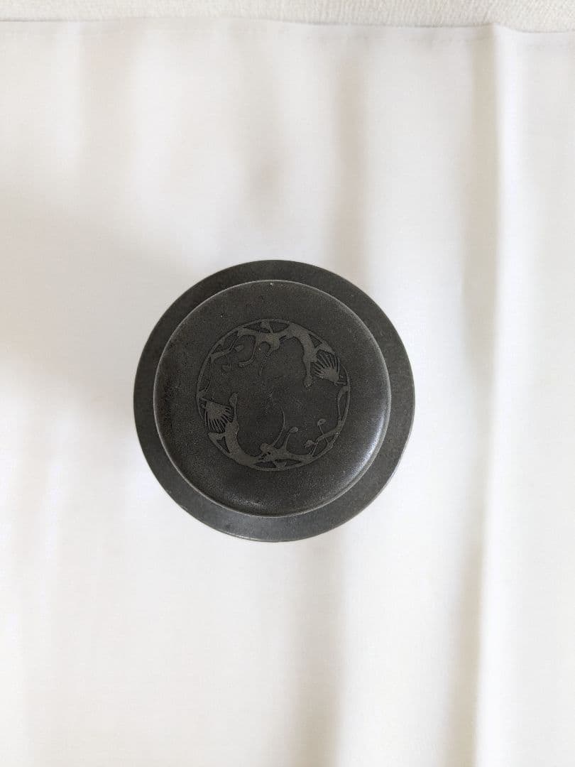 林亭瑞製 錫製 茶壺 茶筒 茶道具