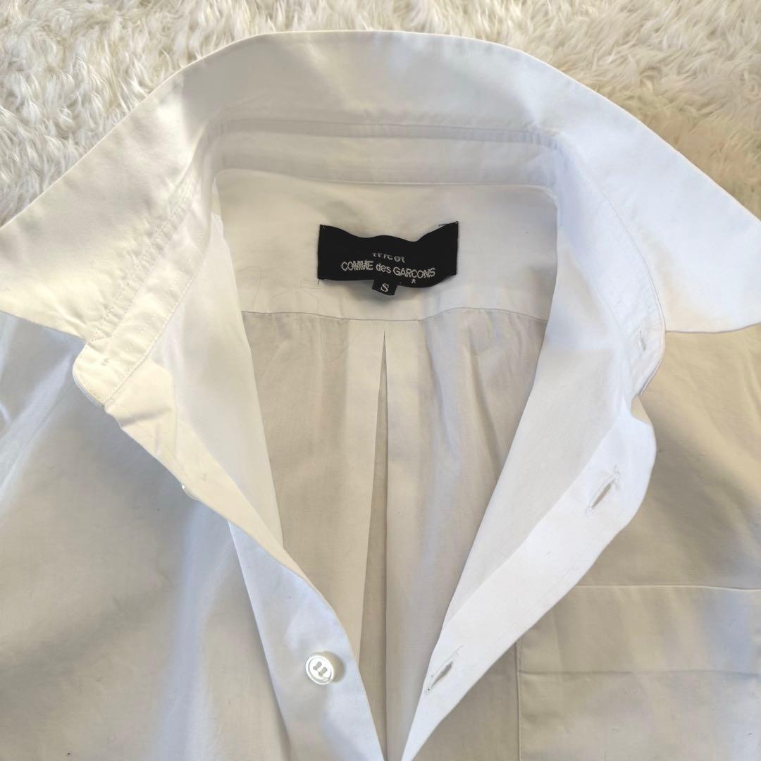 tricot COMME des GARCONS コットンシャツ　白　S