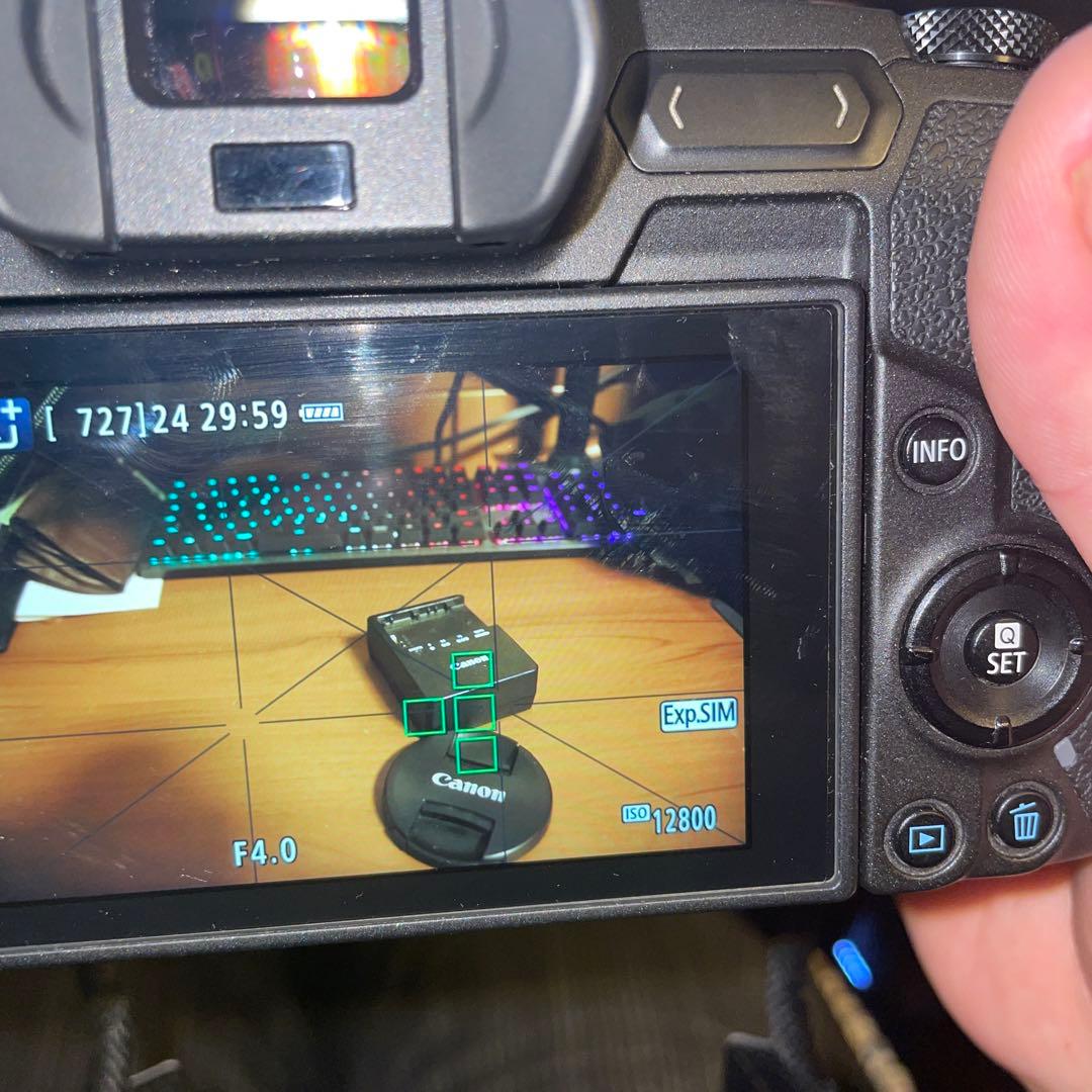 CANON EOS R + RF24-105mm F4 L IS USMセット