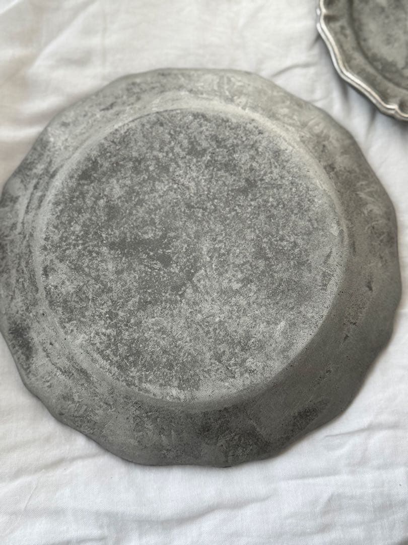 入手困難　co+fe 花リムプレート　2枚　皿　アスティエ　ハグオーワー　雅姫