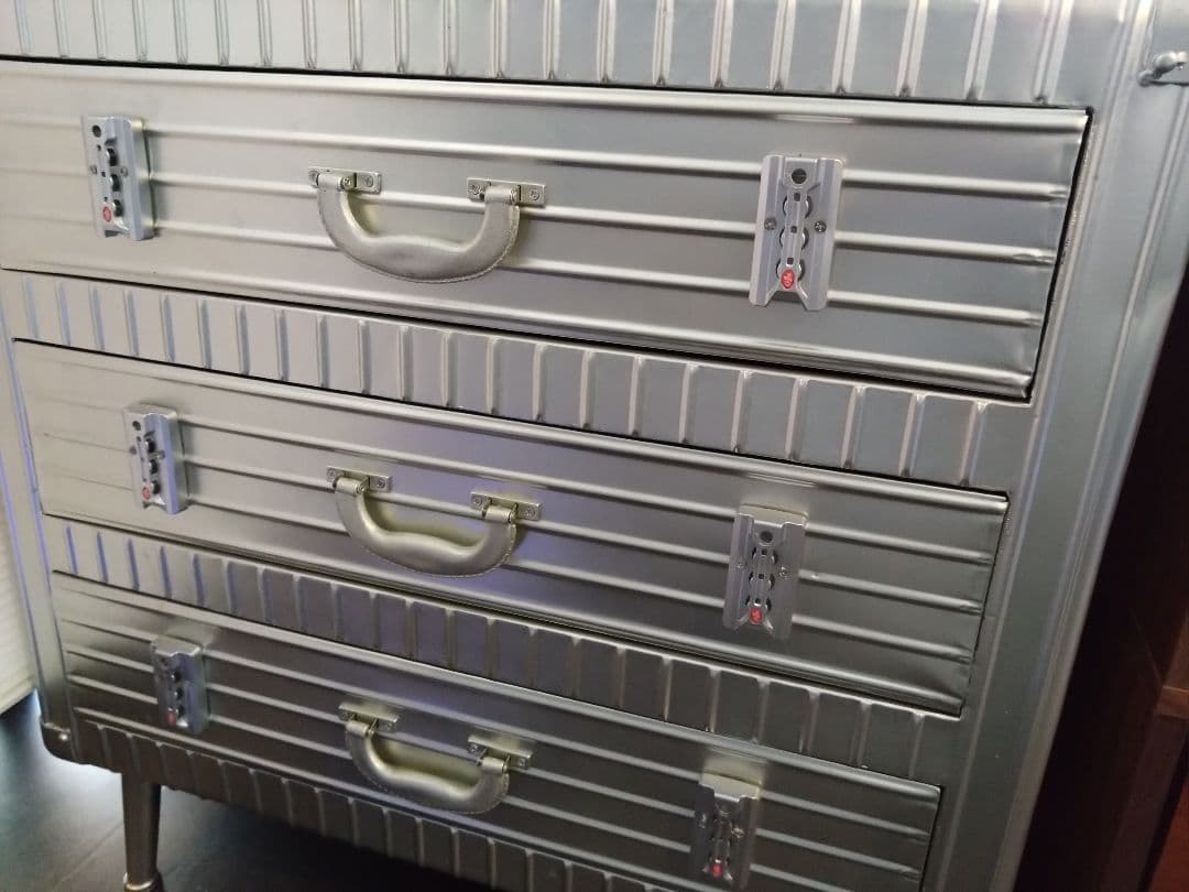 チェスト 3段チェスト インダストリアル 収納 引出し スチール お洒落